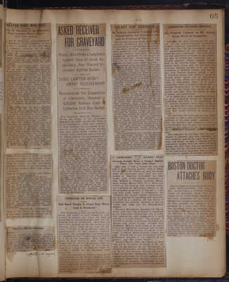 1882 Scrapbook of Newspaper Clippings Vo 1 078